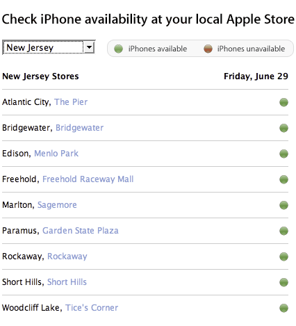 Apple's inaccessible iPhone availability page