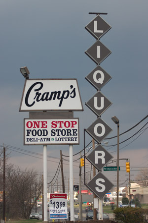 Cramp's Liquors, Beverly, New Jersey