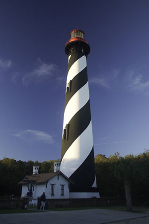 St. Augustine Lighthouse in the early morning light