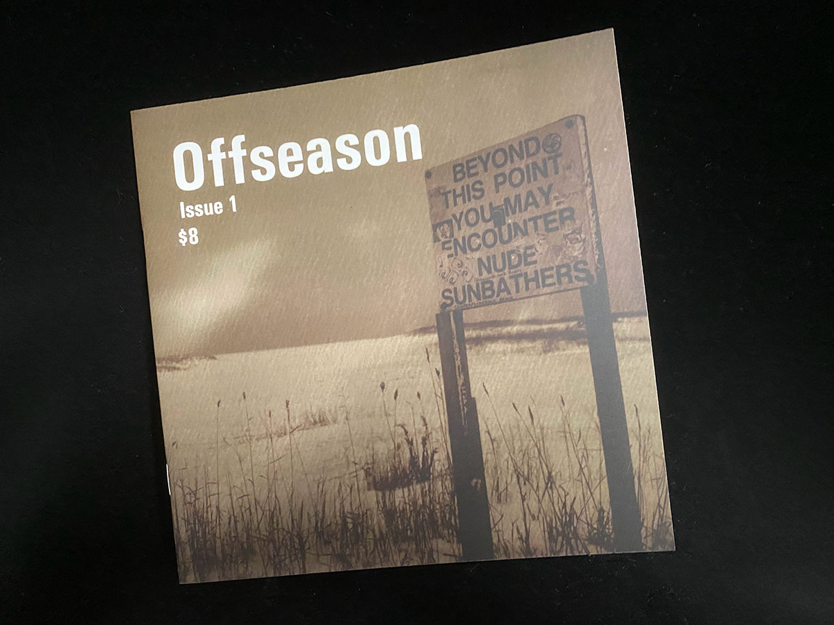 Cover of Offseason Issue 1, a zine by Ralph Brandi